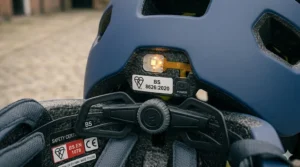 A detailed view of a rear adjustable dial fit system ensuring a snug, safe fit on a budget safety certified helmet.