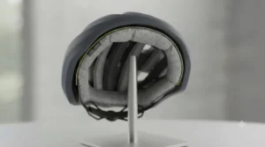 Breathable, moisture-wicking inner lining of a premium sport helmet under £250.