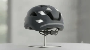 Reflective safety detailing on the exterior of a sport helmet under £250.