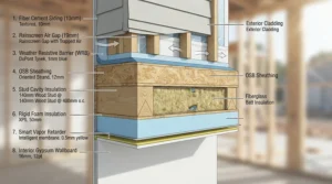 An educational diagram illustrating how a pinlock anti-fog insert creates a sealed insulating air pocket.